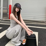 Women's Gray Baggy Sweatpants