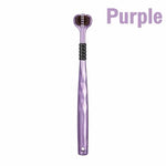 Premium Korean Style 3-Sided Toothbrush
