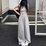 Women's Gray Baggy Sweatpants