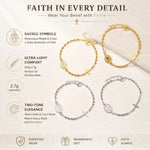 Virgin Mary Rosary Bracelet