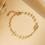Virgin Mary Rosary Bracelet