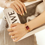 Luxury Ladies Quartz Watch (Magnetic Watch)