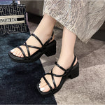 Thick Bottom Open Toe Sandals
