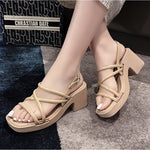 Thick Bottom Open Toe Sandals