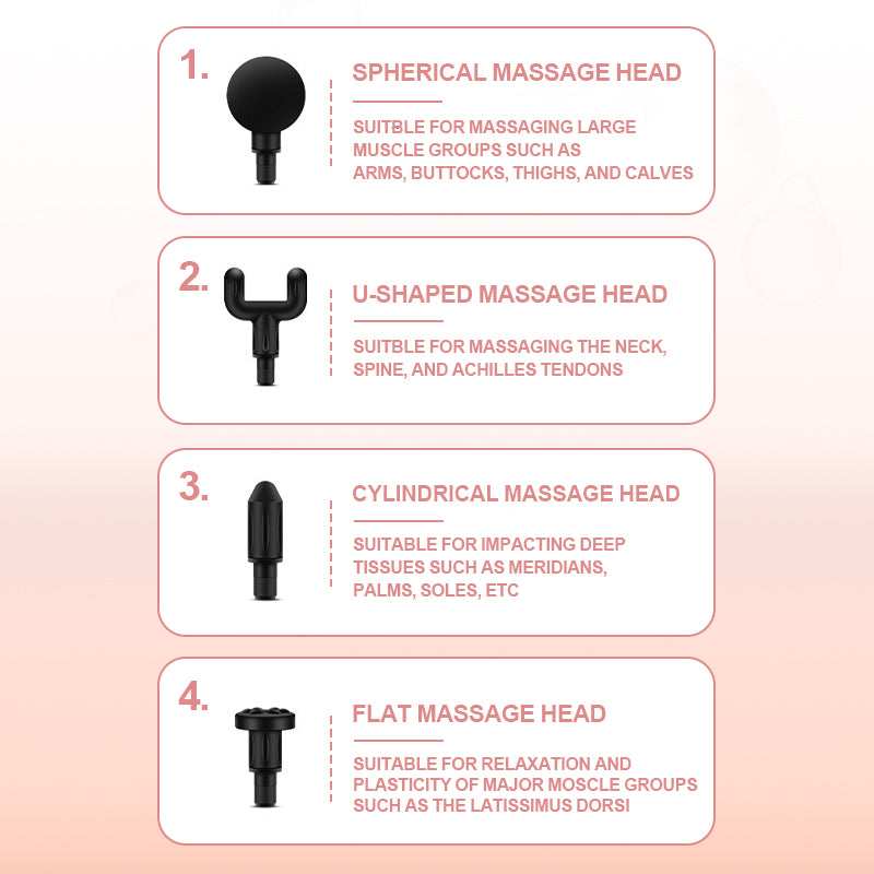 4 Head Massager
