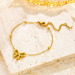 18K Gold Ribbon Jewelry Set