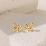 18K Gold Ribbon Jewelry Set