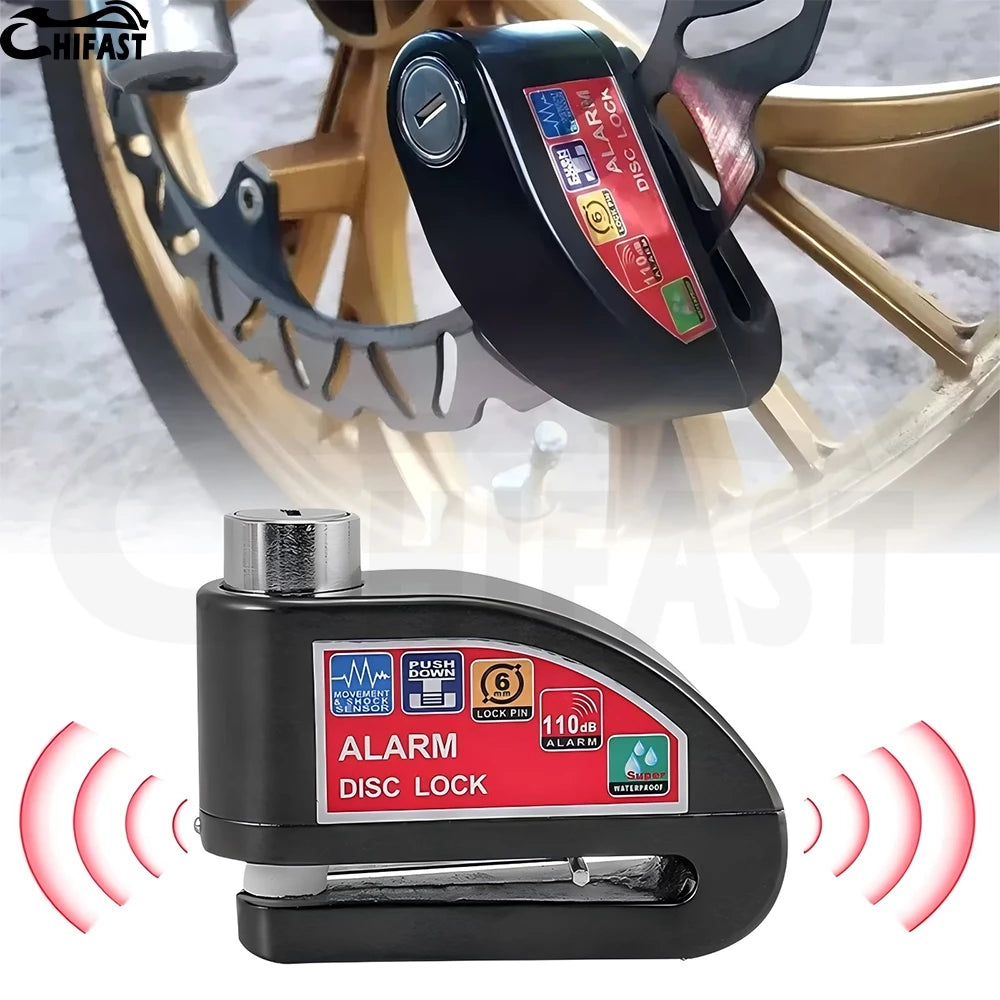 Motorcycle Alarm Lock