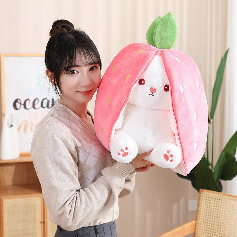 Strawberry Rabbit Plush