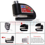 Motorcycle Alarm Lock