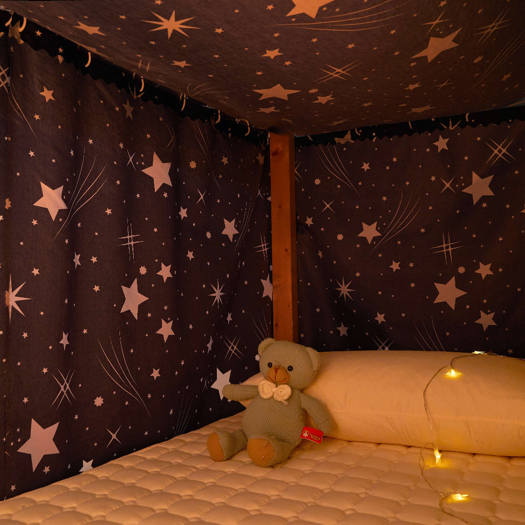 Privacy Bed Curtain (Mosquito Proof)