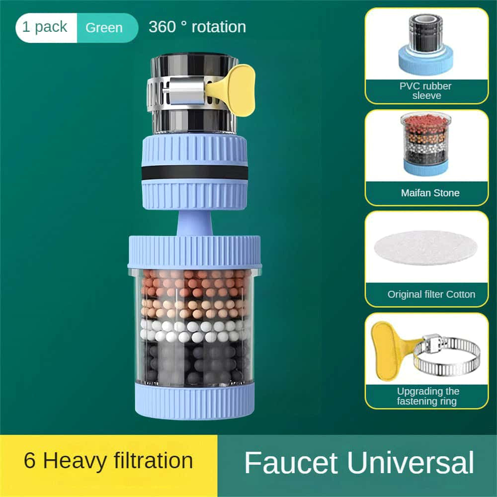 6 Layer Faucet Filter