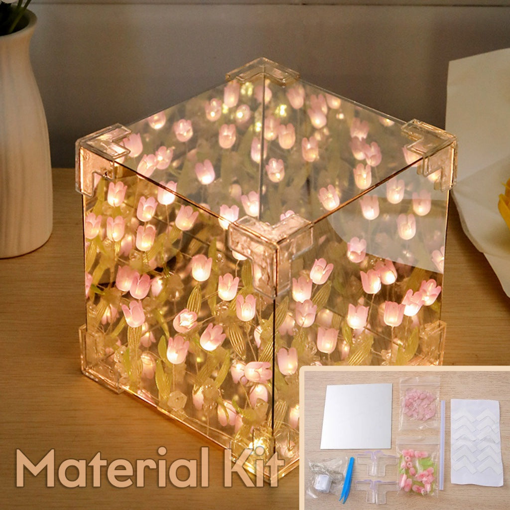DIY Tulips Night Lamp