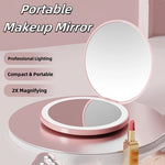 Compact Mirror with Light