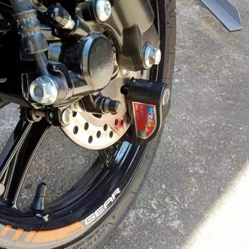 Motorcycle Alarm Lock