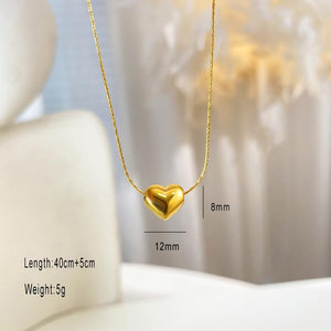 18K Gold Love Necklace