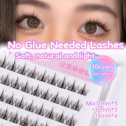 NO Glue Needed Lashes