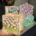 DIY Tulips Night Lamp